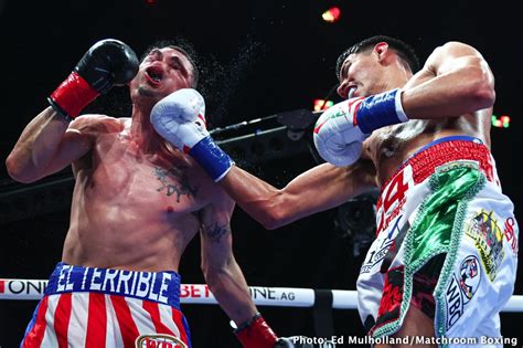 boxing results today's fight.